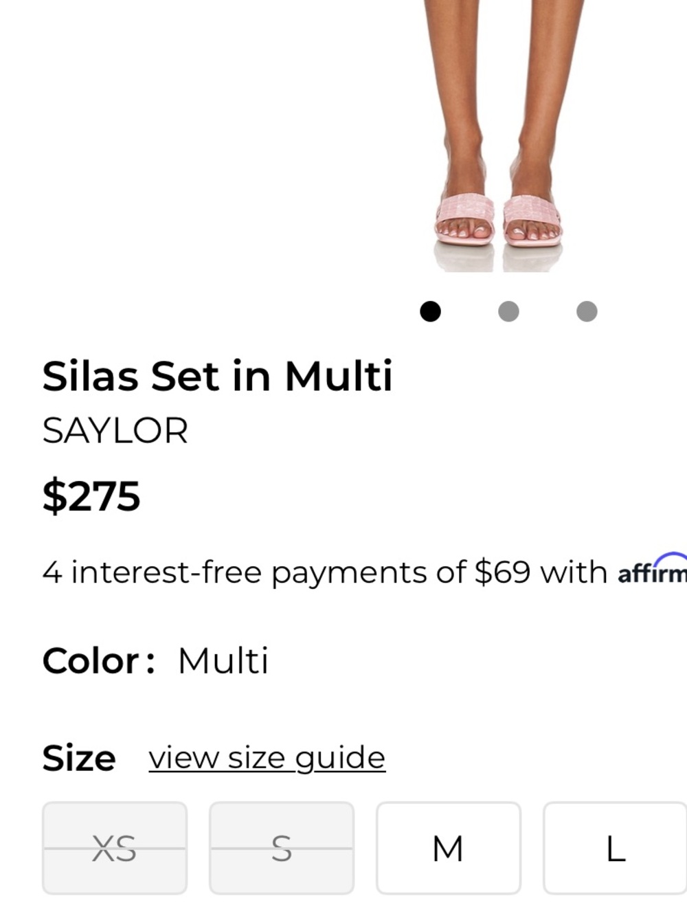 SAYLOR Two Piece Set - Picture 3 of 6
